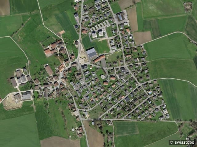 Luftbild Rossemaison
