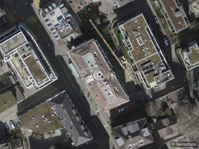 Luftbild Seefeldstrasse 45, Zurich