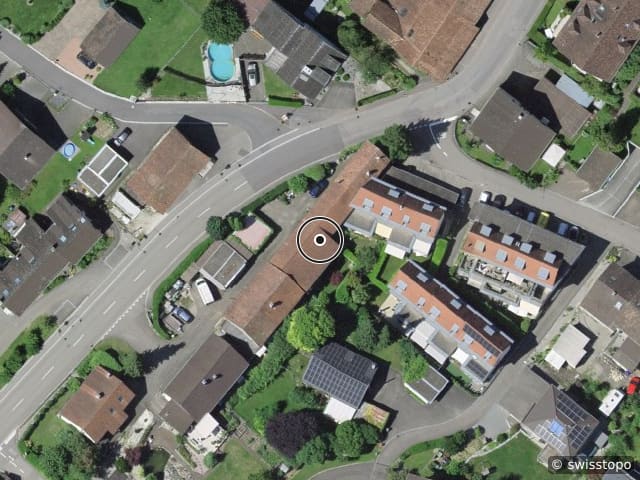 Luftbild Grellingerstrasse 13A, Duggingen
