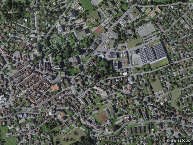 Luftbild Ort s Mühlackerweg 2, Altstätten SG