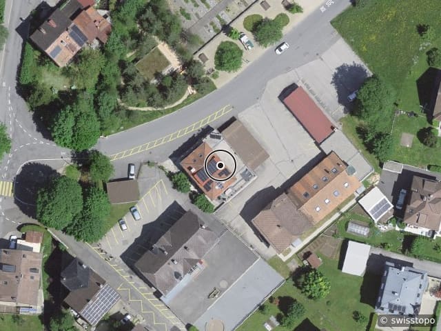 Luftbild Rue des Collèges 10, Le Brassus