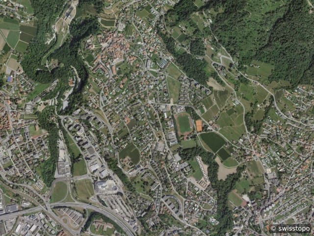 Luftbild Morbio Inferiore