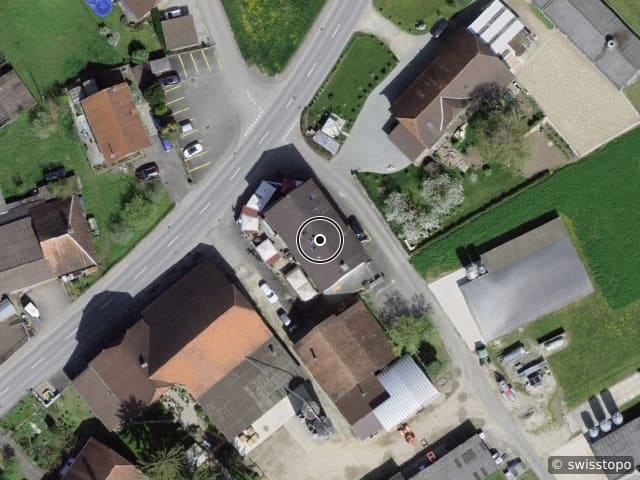 Luftbild Hauptstrasse 58, Schwadernau