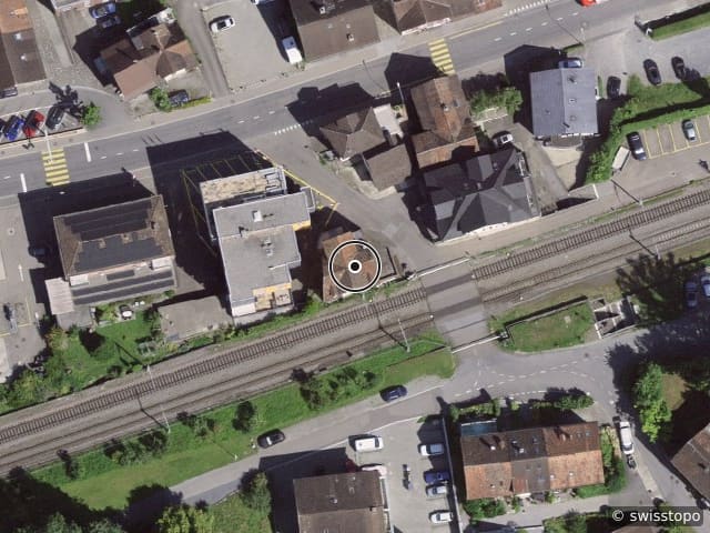 Luftbild Buechenstrasse 2, Staad