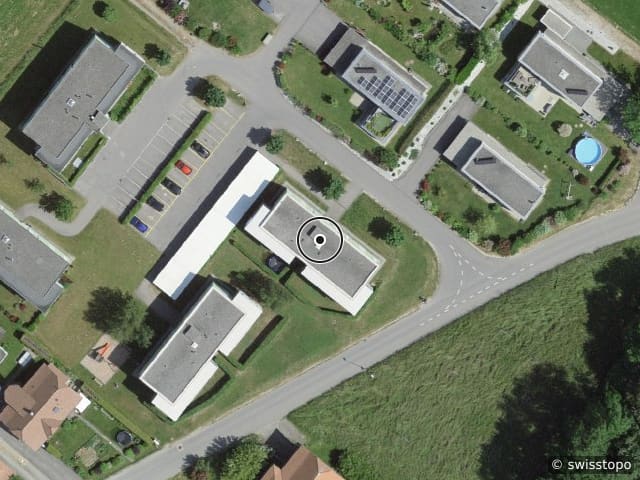 Luftbild Route de Villaz 29, Lussy