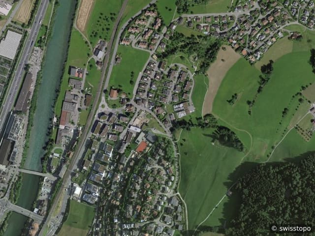 Luftbild Gisikon