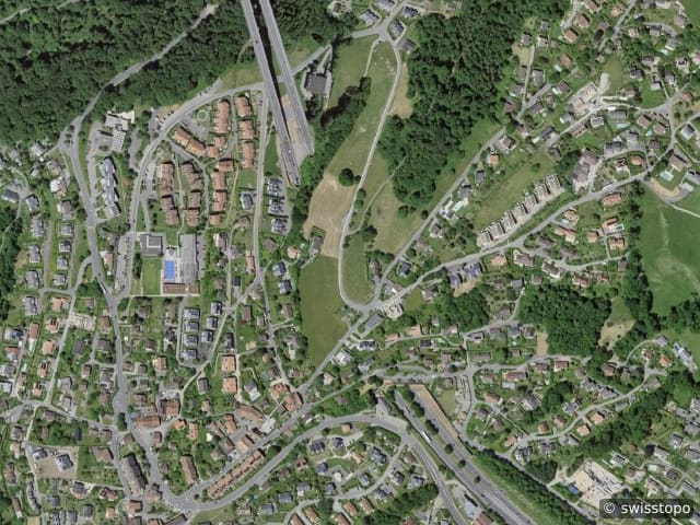 Luftbild Belmont-sur-Lausanne