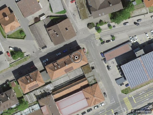 Luftbild Rue des Billodes 59, Le Locle