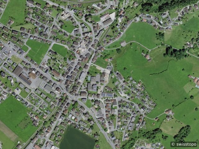 Luftbild Kaltbrunn