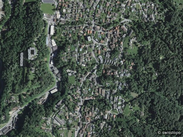 Luftbild Via 1, Davesco-Soragno