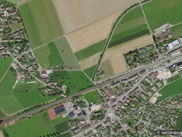 Luftbild Wiesendangen