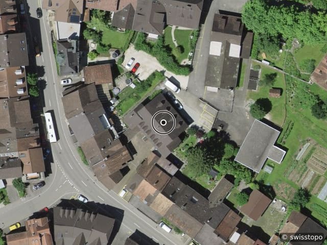 Luftbild Tecknauerstrasse 1, Gelterkinden