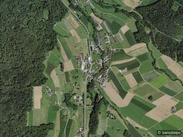 Luftbild Hilfikon