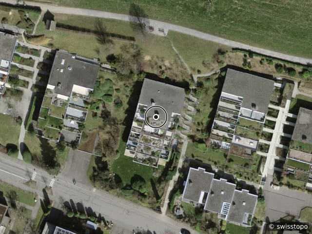 Luftbild Burgstrasse 224, Meilen