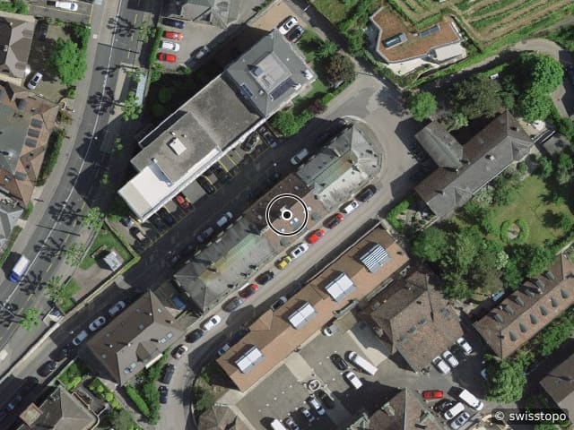Luftbild Rue de la Serre 3, Neuchâtel