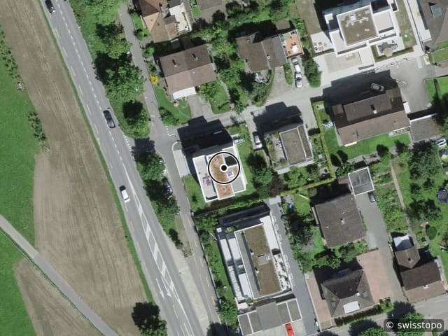 Luftbild Allmendweg 16, Aarau