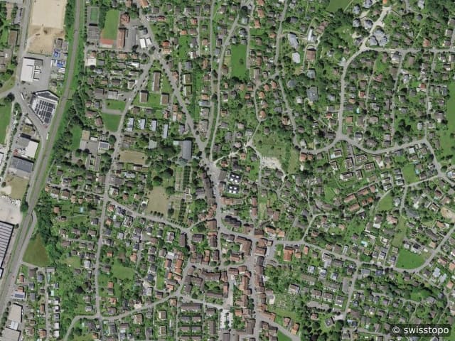 Luftbild Schledernweg 27, Dornach