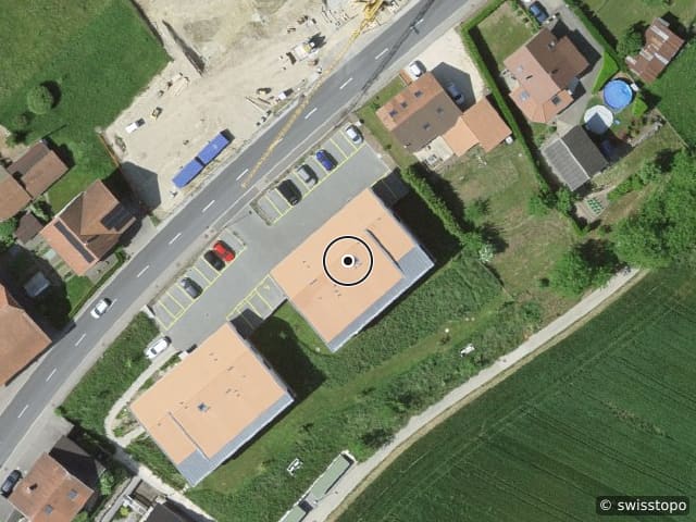 Luftbild Route de Payerne 85, Fétigny