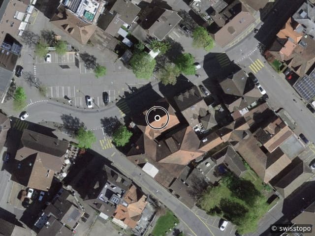 Luftbild Spitalgasse 8, Langenthal