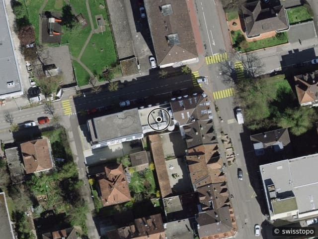 Luftbild Rue de l'Avenir 12, Delémont