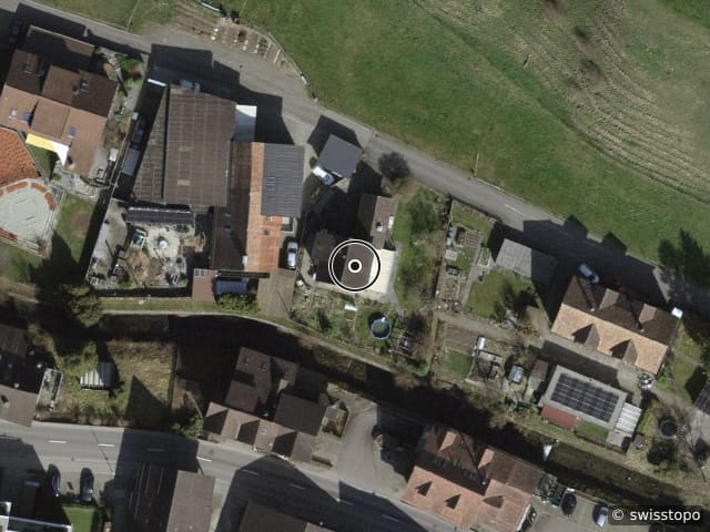 Luftbild Weidliweg 6, Zwillikon
