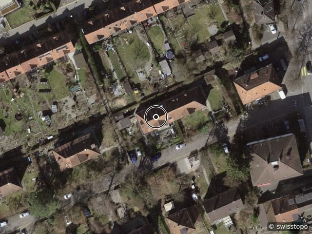 Luftbild Loorstrasse 27, Winterthur