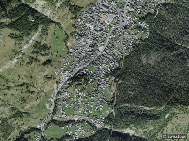 Luftbild Zermatt