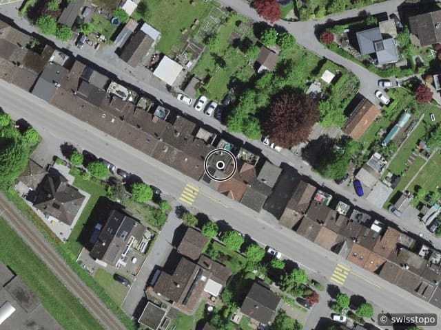 Luftbild Kirchweg 58, Ennenda