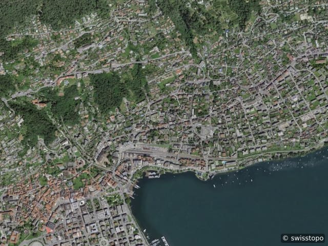 Luftbild Muralto