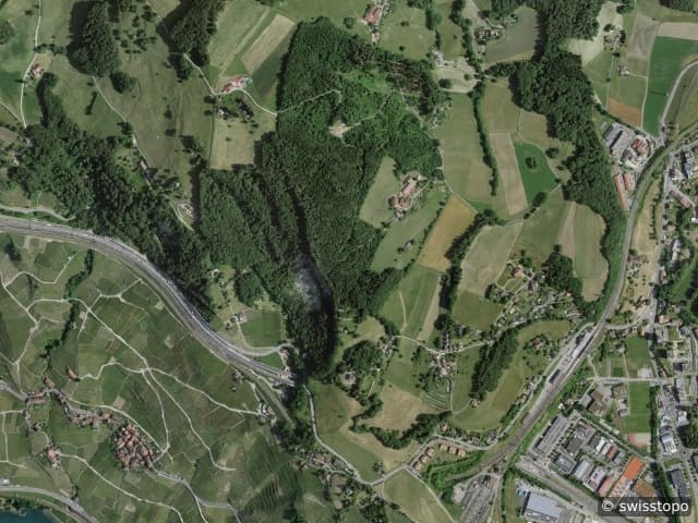 Luftbild Puidoux