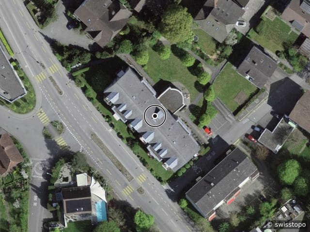Luftbild Aufhabenweg 6, Langenthal
