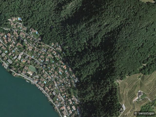 Luftbild Morcote
