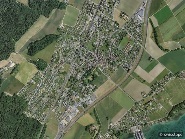 Luftbild Bevaix