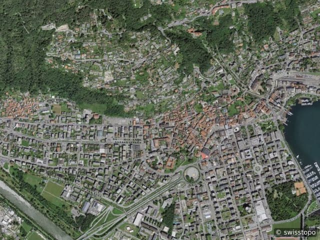 Luftbild Muralto