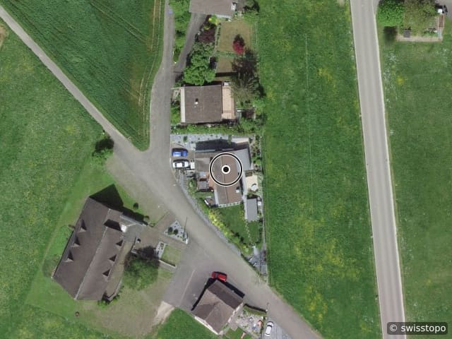Luftbild Neuackerweg 8, Känerkinden