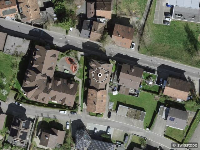 Luftbild Friedhofweg 21a, Huttwil