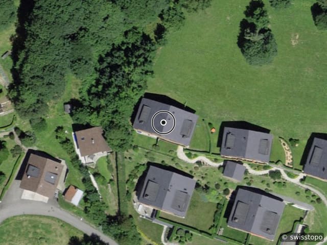 Luftbild Chemin des Vaux 27, Chesières