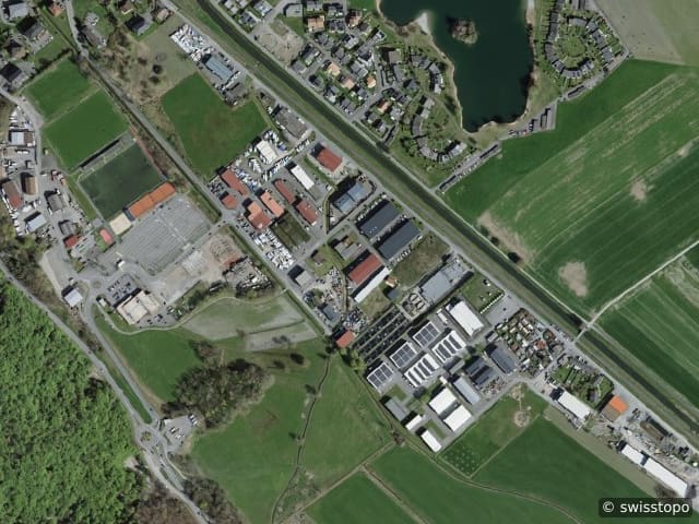Luftbild Route du Remonfin