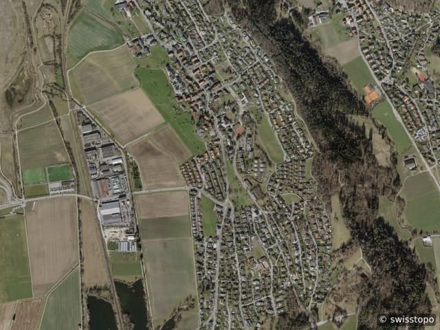 Luftbild Wettswil