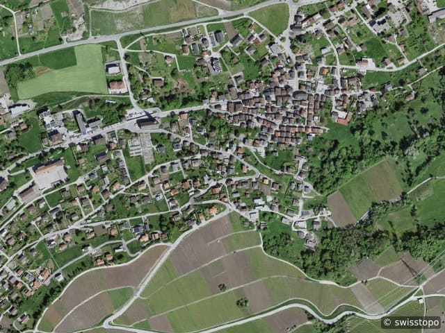 Luftbild Chalais