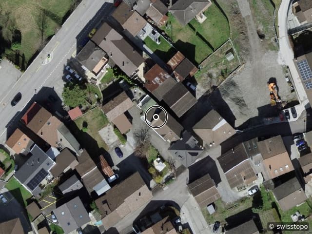 Luftbild Route de la Fare 13 A, Riddes