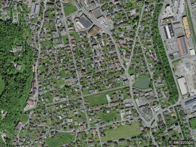 Luftbild Buchs SG