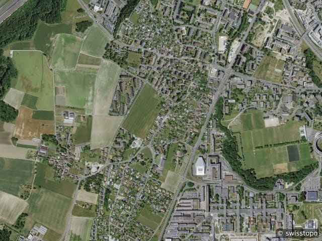 Luftbild Ecublens