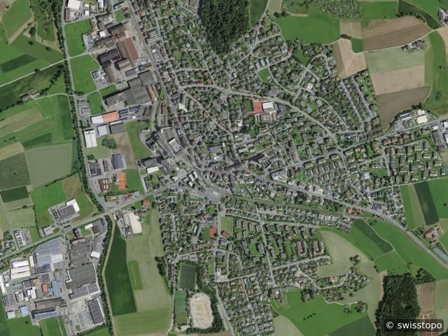 Luftbild Hochdorf