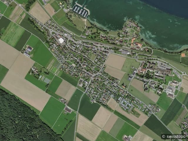 Luftbild Scherzingen