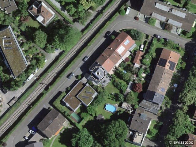 Luftbild Gerstenweg 39, Riehen