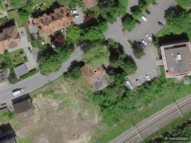 Luftbild Route de la Glâne 109, Villars-sur-Glâne