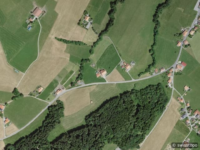 Luftbild Vuisternens-devant-Romont