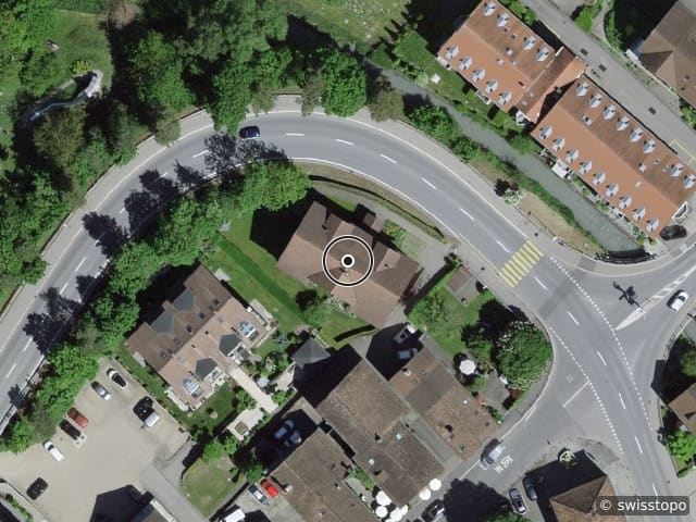 Luftbild Bahnhofstrasse 6, Maienfeld