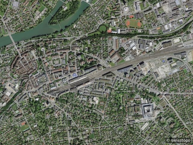 Luftbild Aarau